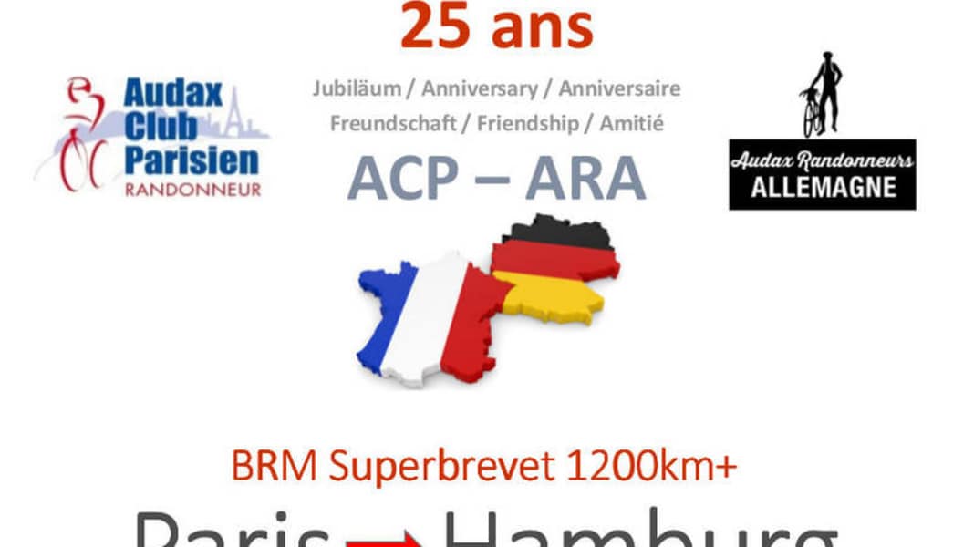 25 Jahre Audax Randonneurs Allemagne - Langstreckenfahrer feiern Gründungs-Jubiläum