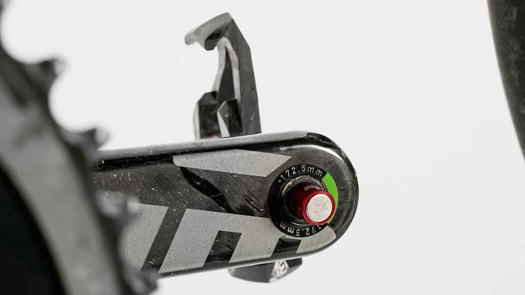 Test individuel : Aimant de cadence Woodman pour cyclistes sur route - Solution mince : Aimant de cadence Woodman