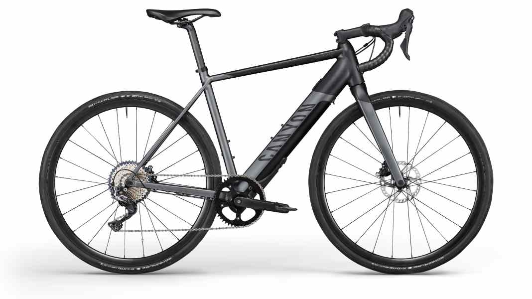 Premier vélo de course électrique de Canyon - Endurace:On AL