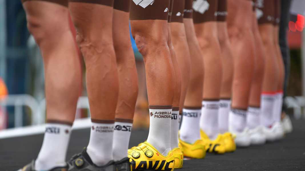 Cyclistes sur route : jambes & muscles - tout sur les jambes des cyclistes