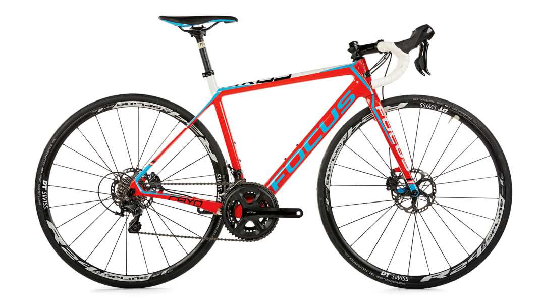 Test 2016 - Vélos de course pour femmes : Focus Cayo Disc Donna 105 - Test du Focus Cayo Disc Donna 105