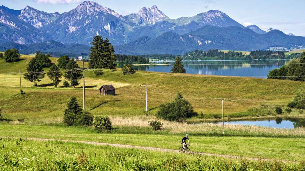 Deutschland: Ostallgäu - Rennradtouren rund um Füssen - Ostallgäu: Traumtouren vor Alpenkulisse