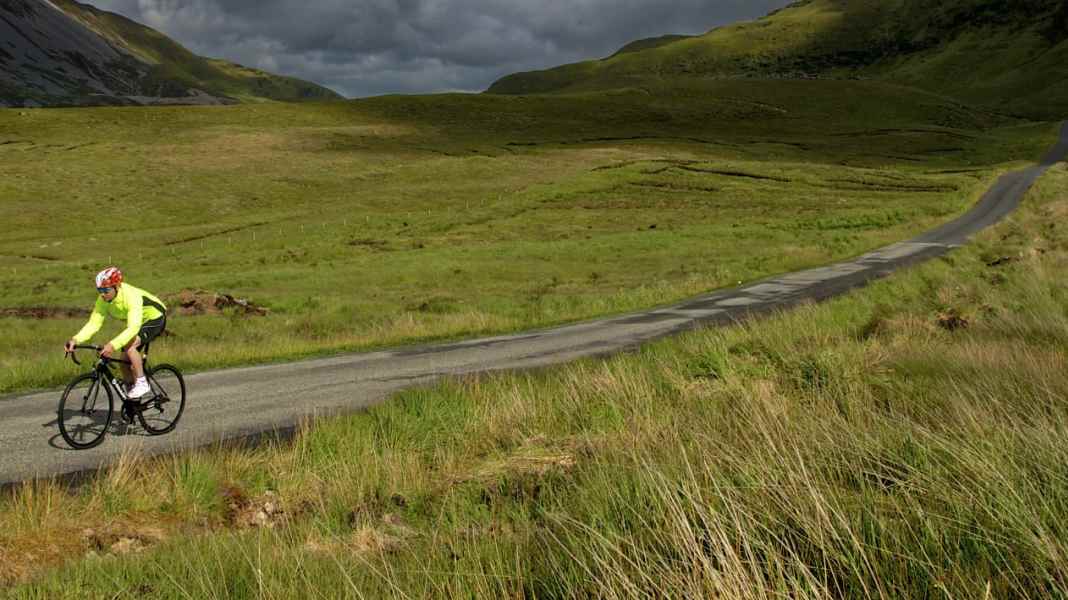 L'Irlande du Nord pour les cyclistes sur route - Le nord de l'Irlande : peu de cyclistes sur route, beaucoup de verdure