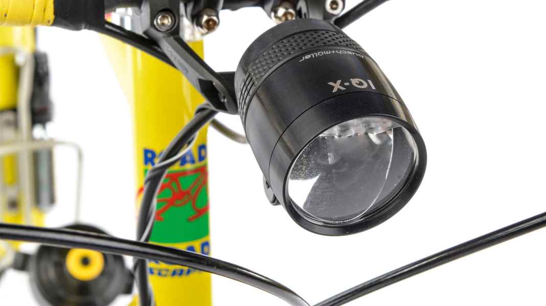 Test 2017: Rennrad-Beleuchtung von Busch & Müller - Busch & Müller IQ-X Scheinwerfer im Test
