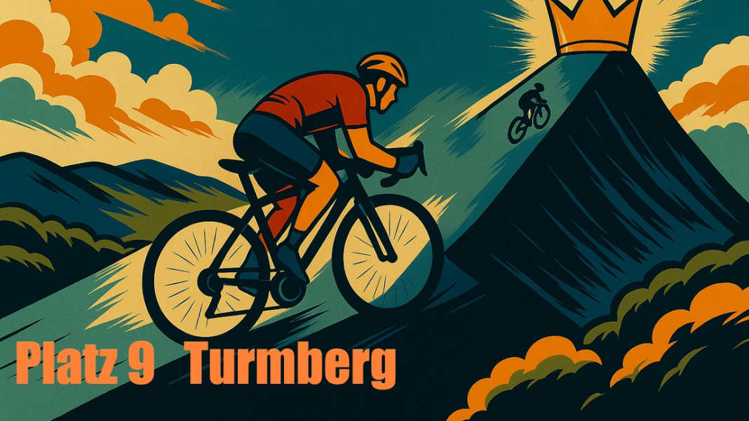 Top 10 Anstiege in Deutschland: Platz 9 Turmberg