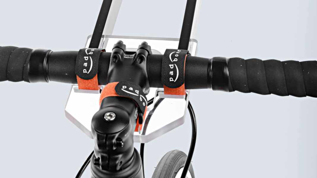 Test 2017: Padbone tablet holder for the roller trainer