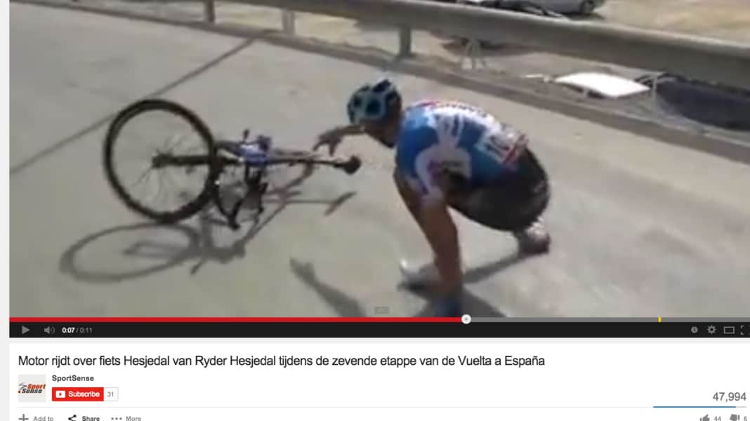 Engine doping? Fuss about Ryder Hesjedal's rear wheel