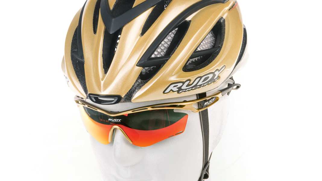 Test 2017: Helm und Brille von Rudy Project - Rudy Project Helm und Brille für Rennradfahrer im Test