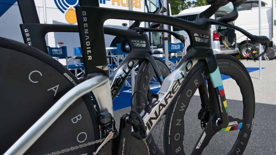 Time trial bikes from the European Championships: Ganna, Küng & the Germans