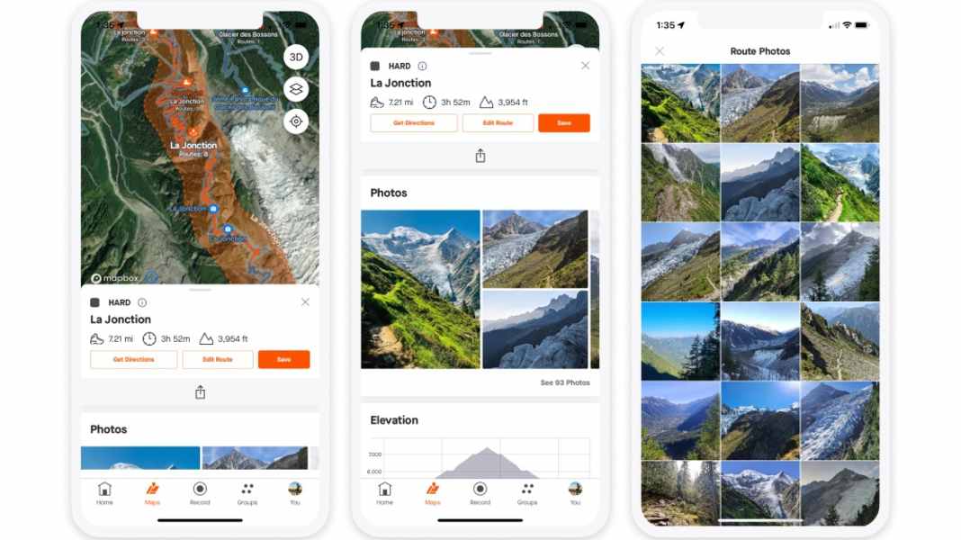 Route planning: route photos - new Strava feature