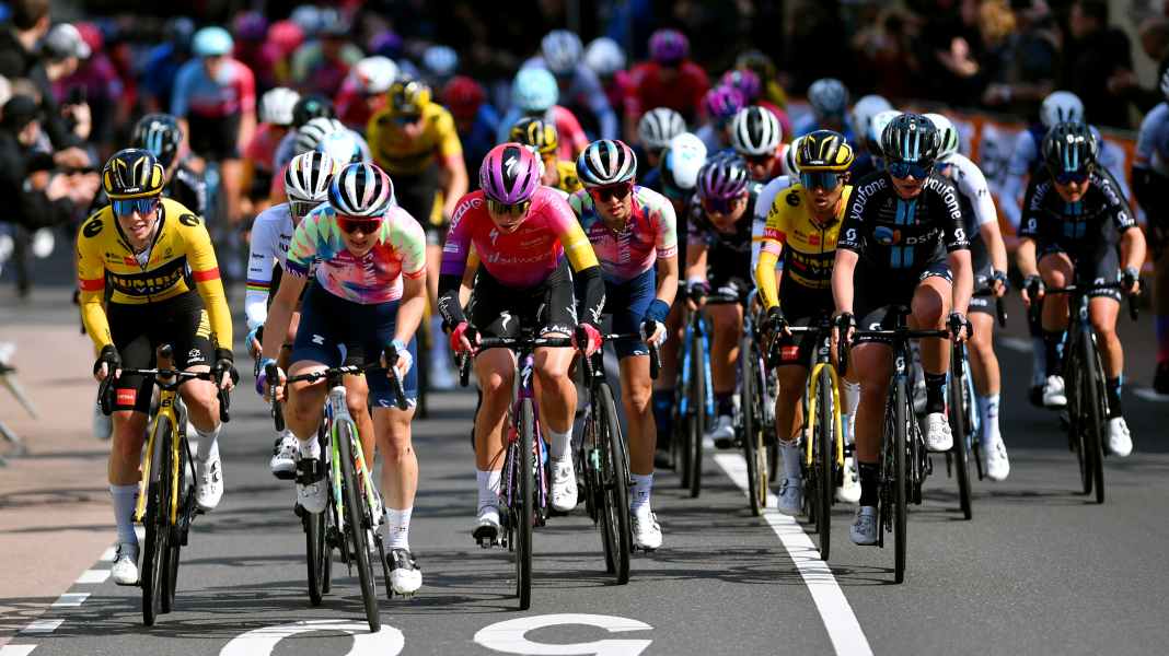 Contrôle de forme du cyclisme féminin