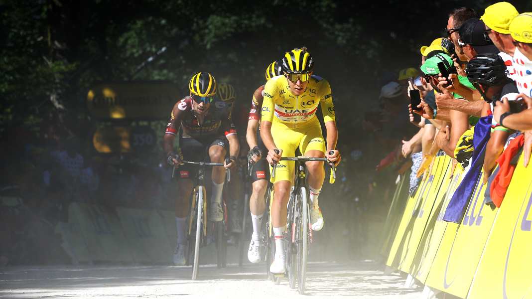 Tour de France - Kämna overtaken shortly before the finish, Pogacar wins