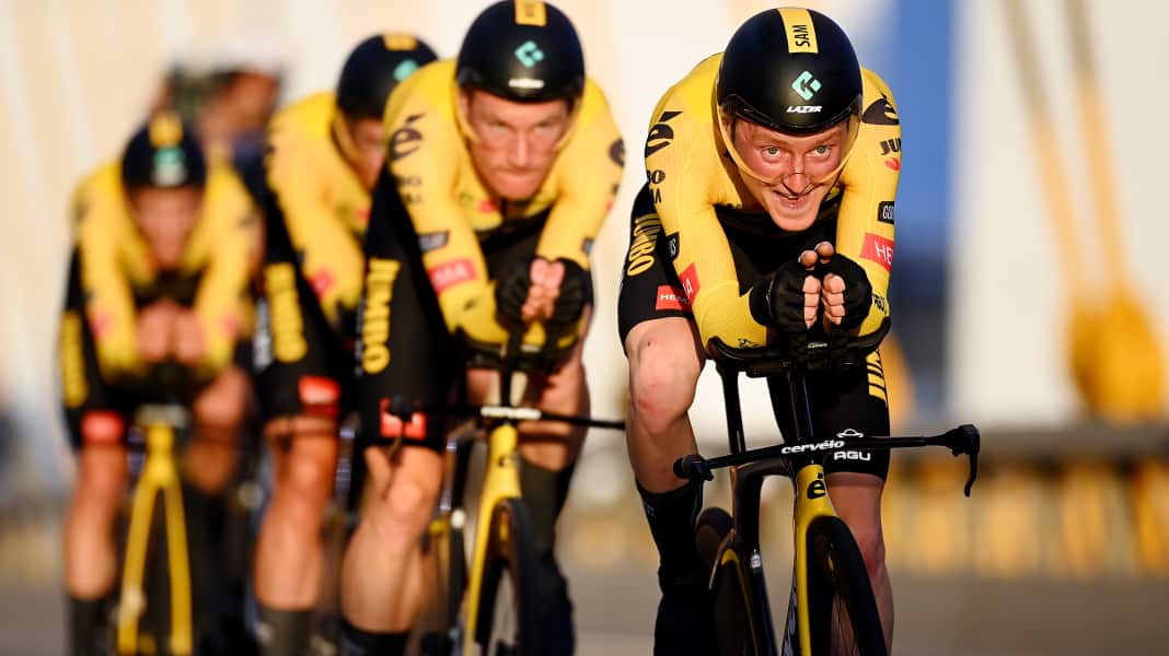 Vuelta : Jumbo-Visma triomphe dans la contre-la-montre par équipe