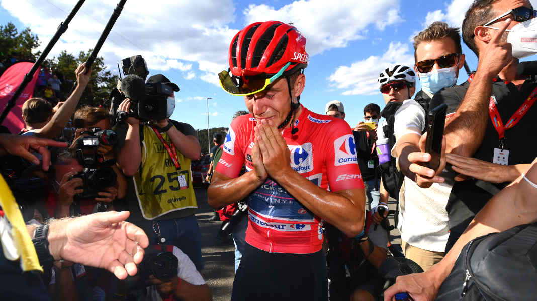 Vuelta: Evenepoel vor Gesamtsieg - Carapaz gewinnt 20. Etappe