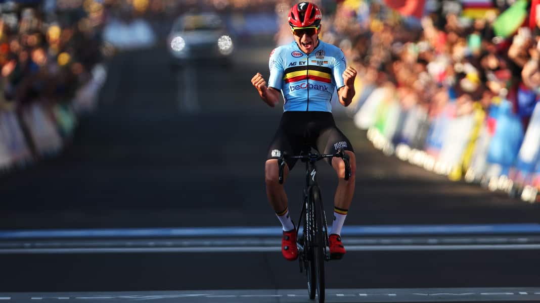 Rad-WM 2022: Evenepoel krönt sich zum Weltmeister