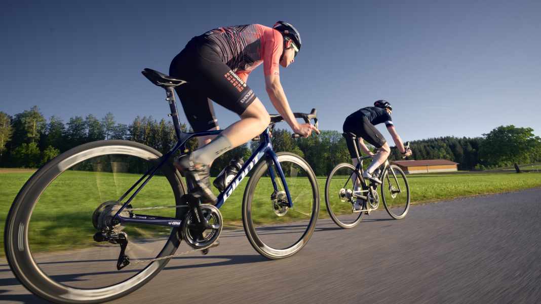 What distinguishes expensive professional racing bikes from inexpensive models