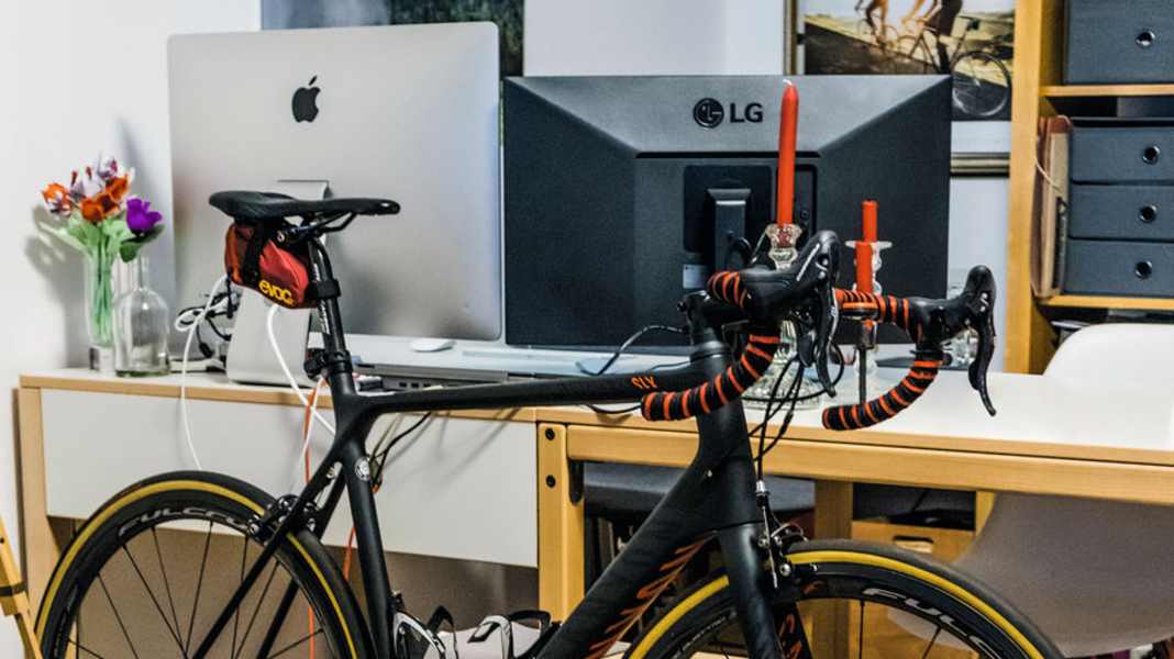 Rechtliches: Radtraining im Homeoffice