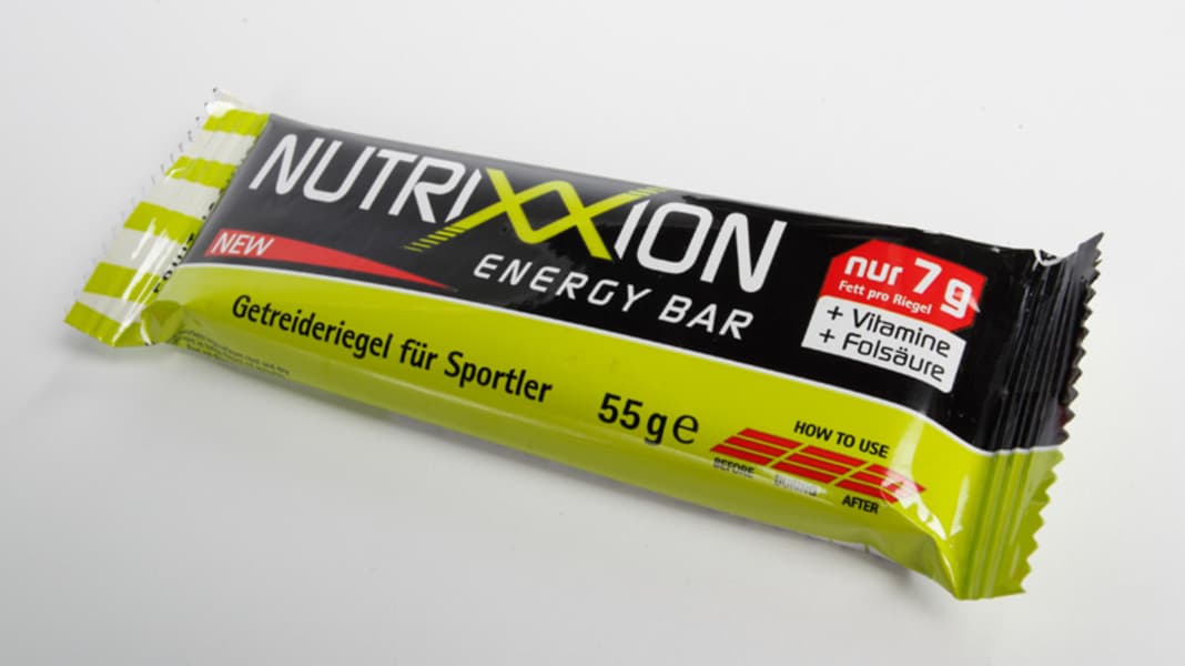 Tried and tested: Nutrixxion Energy Bar