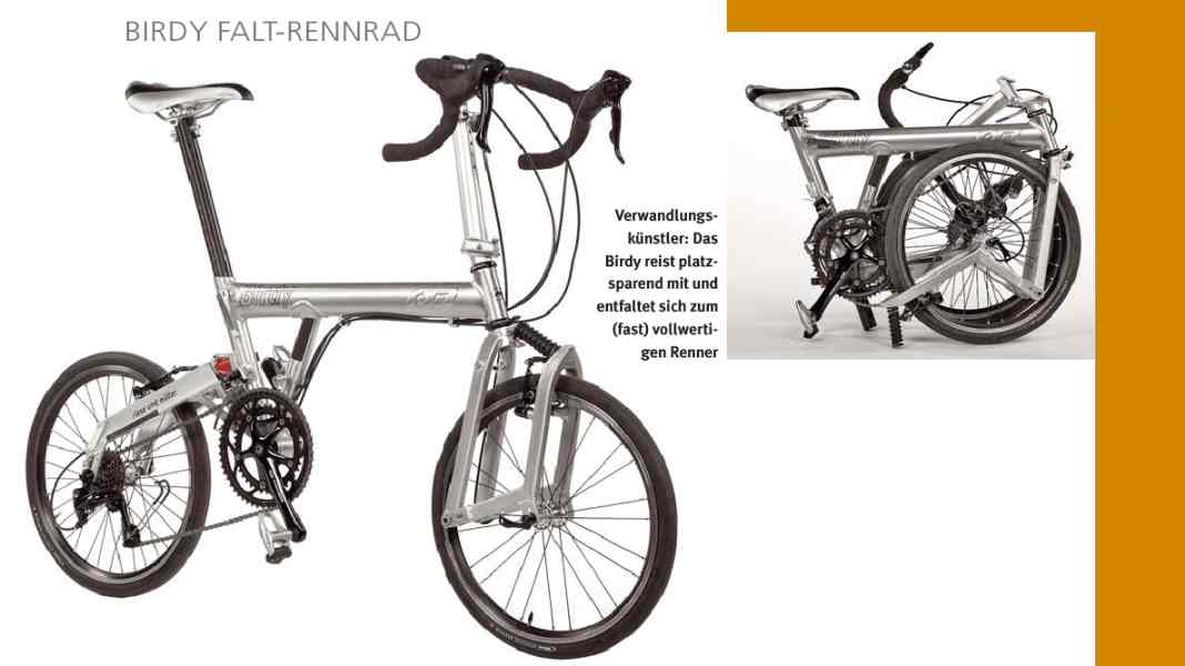 Birdy folding road bike