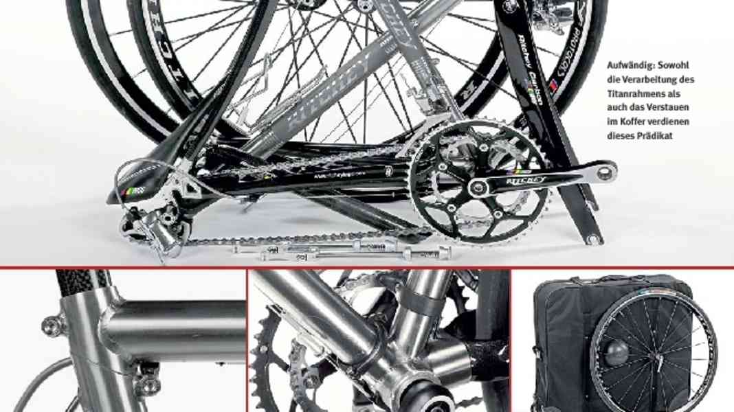Single test: Dismountable titanium-carbon racer