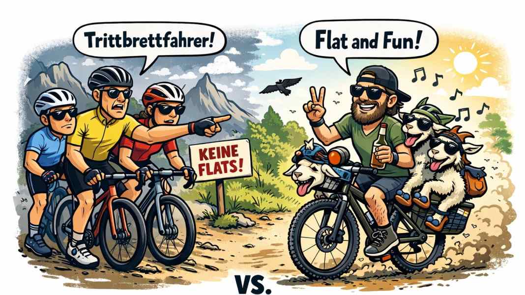 Flatpedals am Gravelbike: Die ultimative Blasphemie - und ich liebe es!