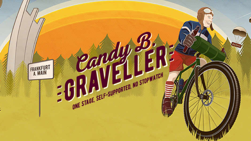 Randonnée à vélo de Candy B. Graveller - Randonnée aventureuse en VTT de Francfort à Berlin