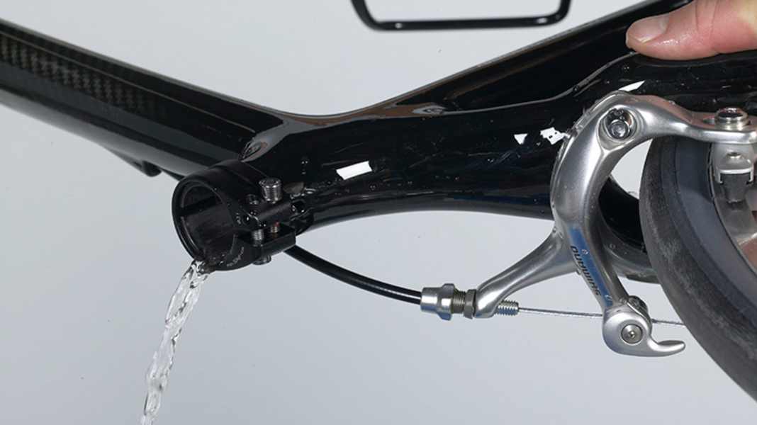 Removing dirty water from cavities