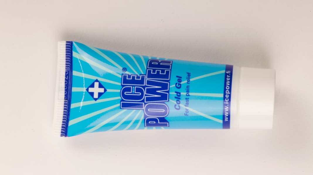 Tried and tested: Cooling gel Ice Power