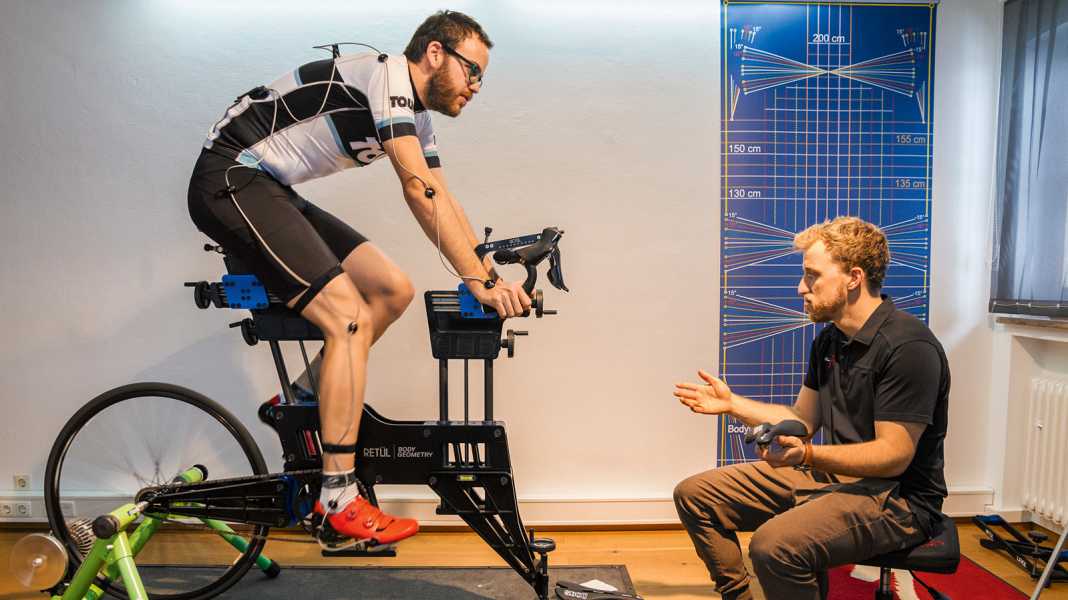 Training: Bikefitting for road cyclists - Bikefitting: Sit comfortably and still cycle fast