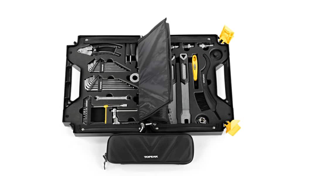 Test 2017: Topeak tool case - 36 tools for road bike wrenches from Topeak