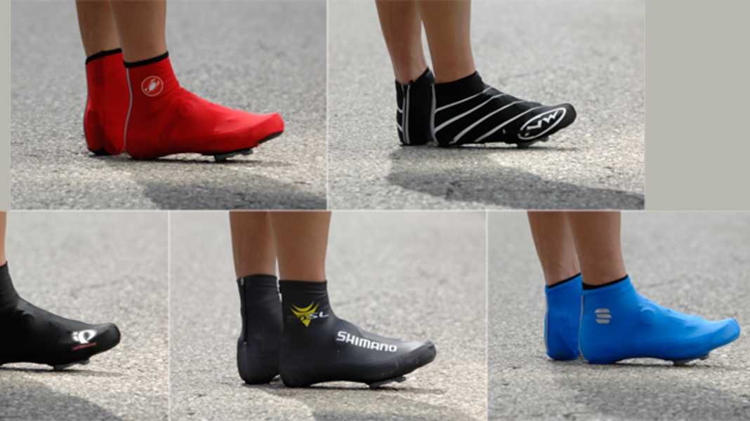 Lycra-Überschuhe