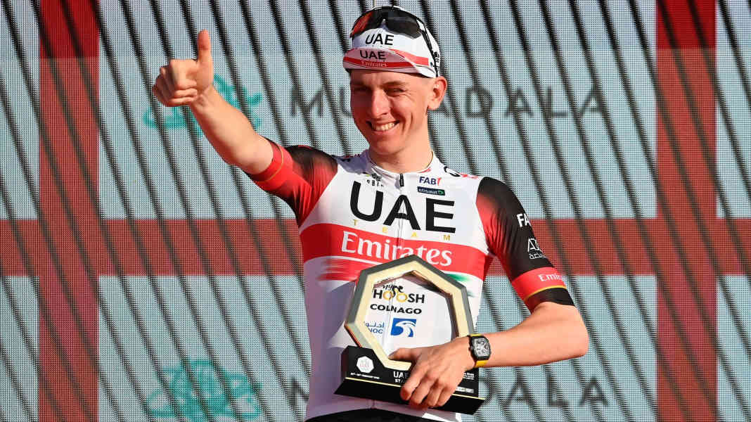 Wie 2021: Tour-Champion Pogacar gewinnt die UAE-Tour