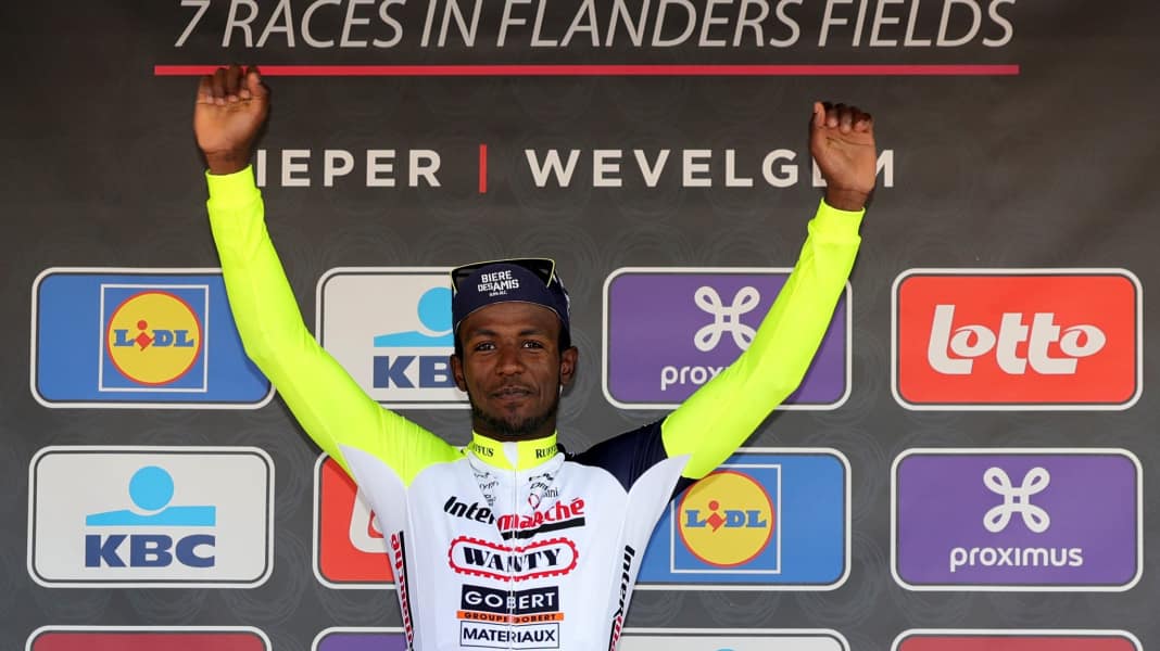 Gent-Wevelgem winner - Africa's first Classics winner: Girmay overwhelmed