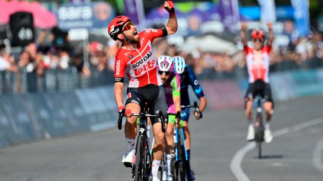 Italien-Rundfahrt - De Gendt sprintet zum Giro-Etappensieg