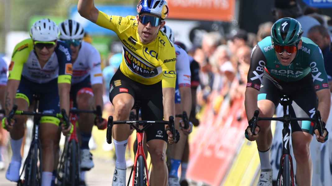 Criterium du Dauphine: Wout Van Aert sprintet zum zweiten Etappensieg
