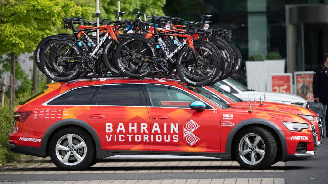 Tour de France: Erneute Razzia beim Team Bahrain-Victorious