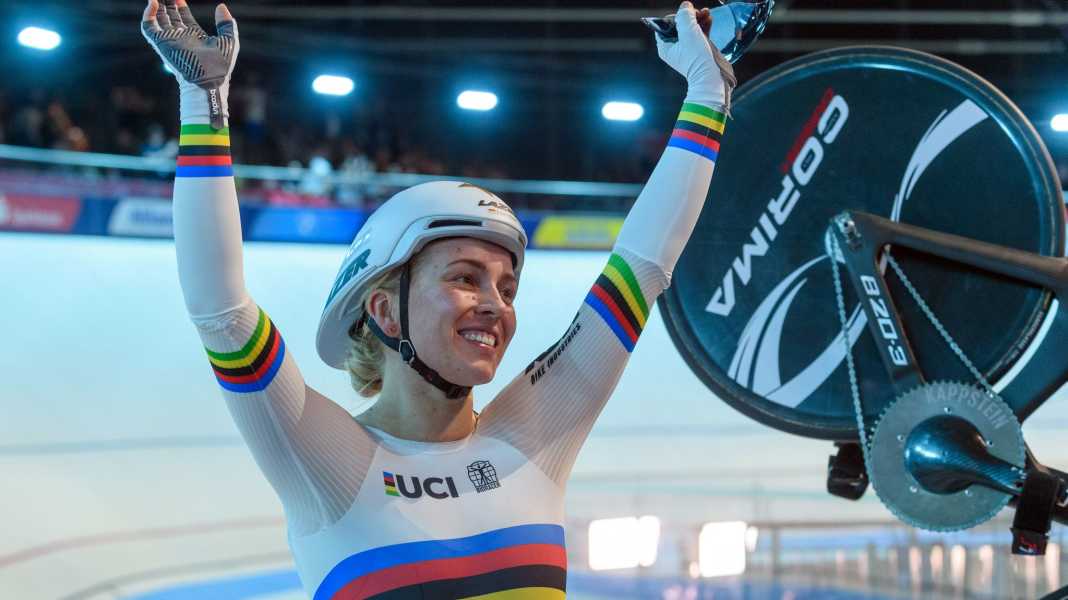 Encore de l'or : la sprinteuse Hinze remporte son troisième titre sur piste