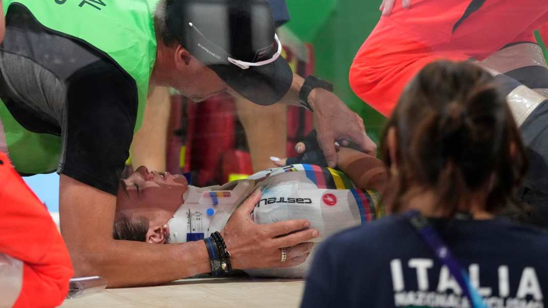 Paternoster, cycliste sur piste, ne se souvient pas de sa chute