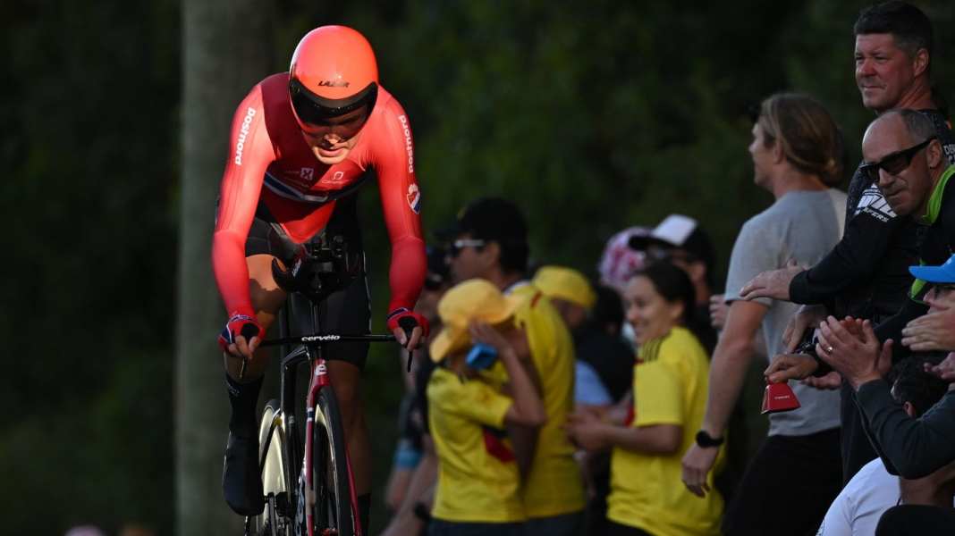 2022 World Cycling Championships: Norwegian Foss surprisingly becomes world champion in the individual time trial 