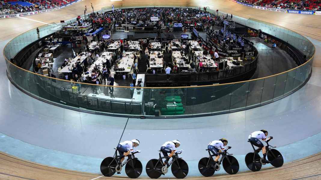 Track Cycling World Championships 2022: Women's foursome's winning streak ends