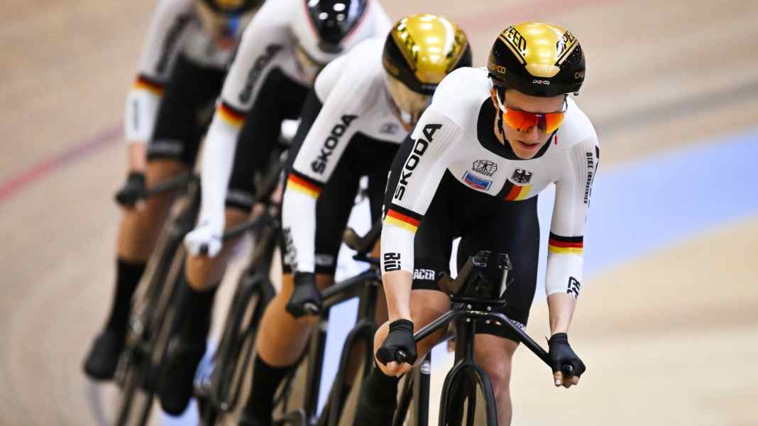 European Track Cycling Championships 2023: Women's foursome and Dörnbach take European Championship bronze