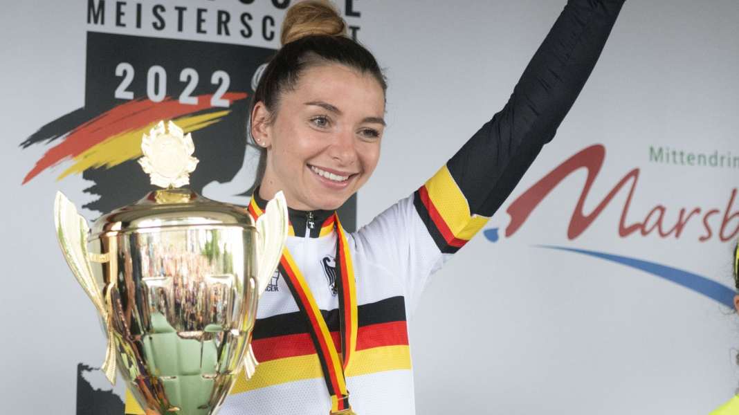 Liane Lippert klettert auf Platz zwei beim Fleche Wallonne