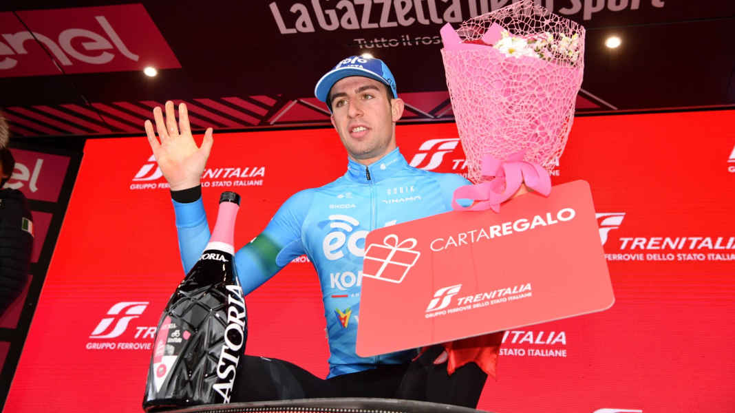 Giro d'Italia - Radprofi Bais gewinnt Giro-Kraftprobe