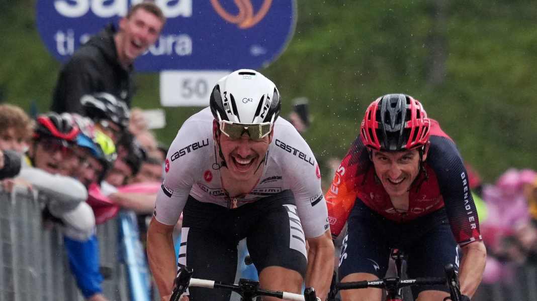 Tour of Italy - Kämna advances - Almeida wins first stage in the Alps