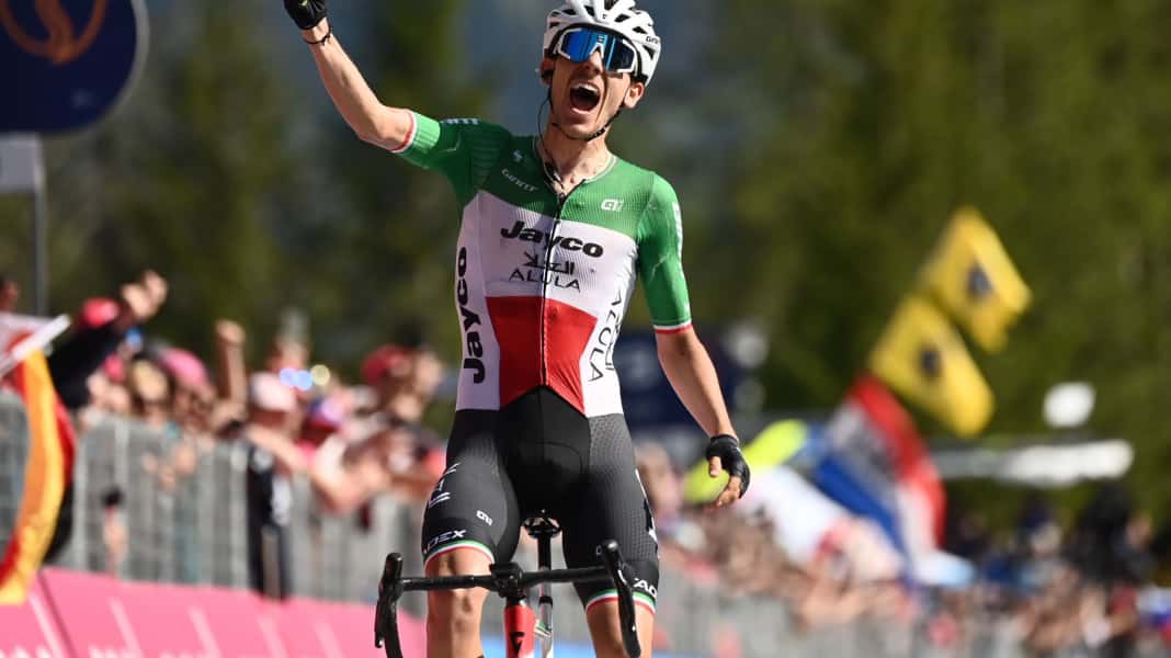 Tour of Italy - Kämna maintains sixth place - Zana wins 18th stage of the Giro