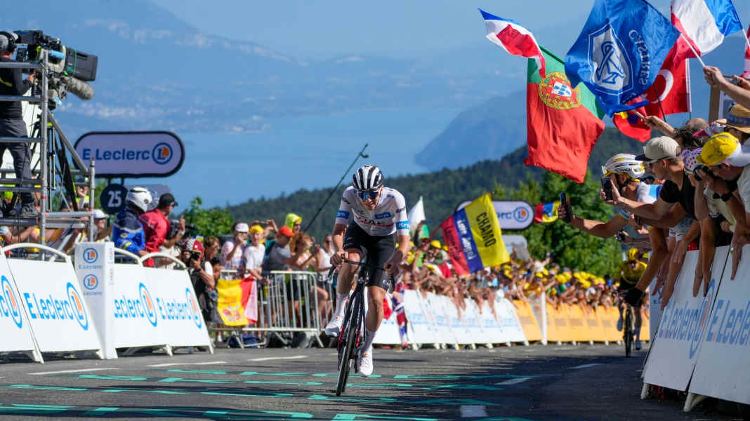 Sekunden-Krimi: Pogacar setzt nächsten Nadelstich gegen Vingegaard