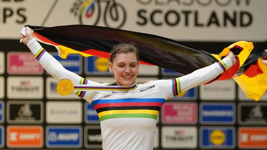 Des médailles pour l'équipe allemande de cyclisme