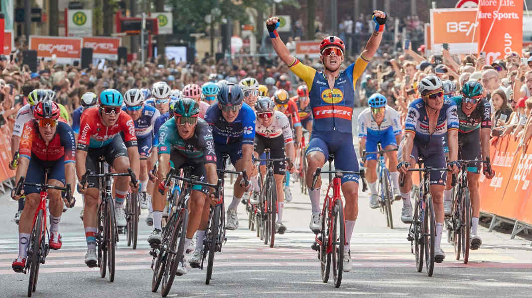 Cyclassics : l'ex-champion du monde Pedersen triomphe à Hambourg