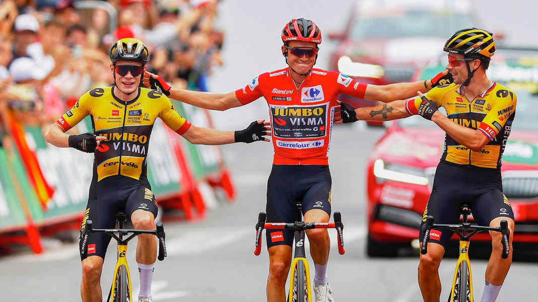 Tour d'Espagne - Domination des "guêpes tueuses" : spectacle historique de Jumbo