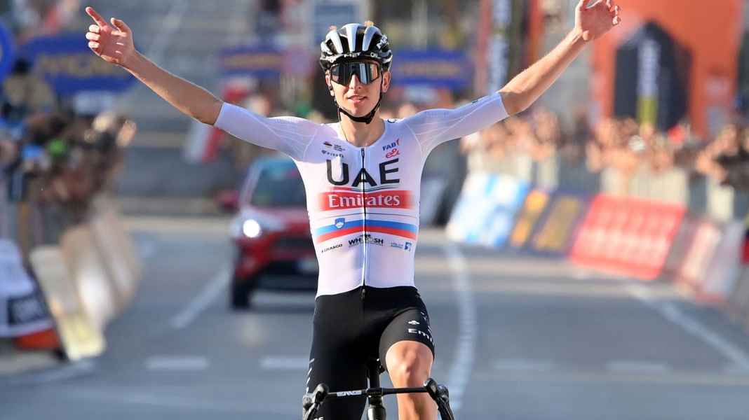 Gravel race - Cycling star Pogacar wins Strade Bianche